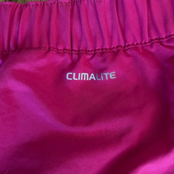ADIDAS Climalite Active Running Shorts - Size Small - Pink - Picture 3 of 5